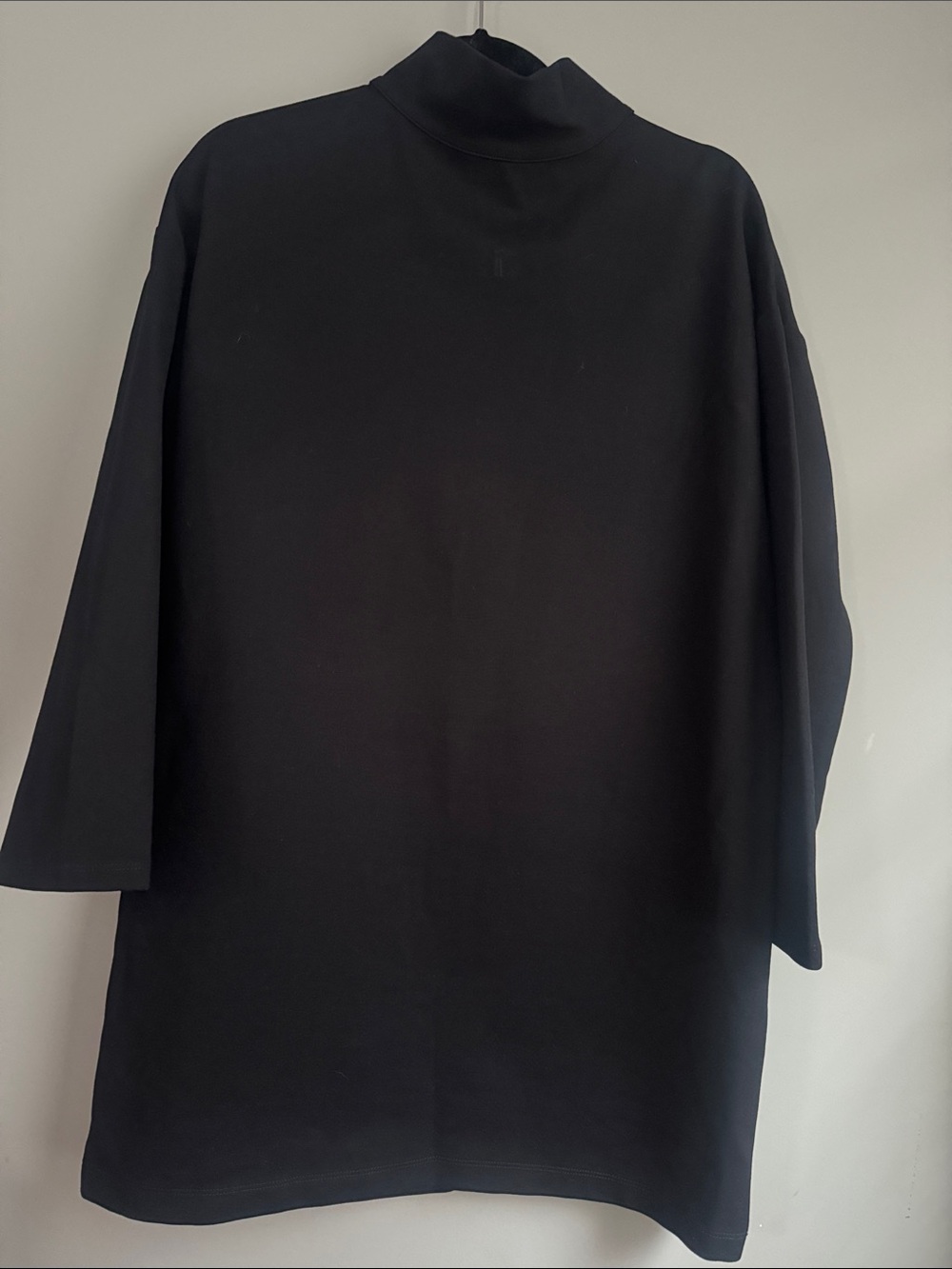 Emerson Fry EDIE TURTLENECK DRESS - BLACK PONTE Medium